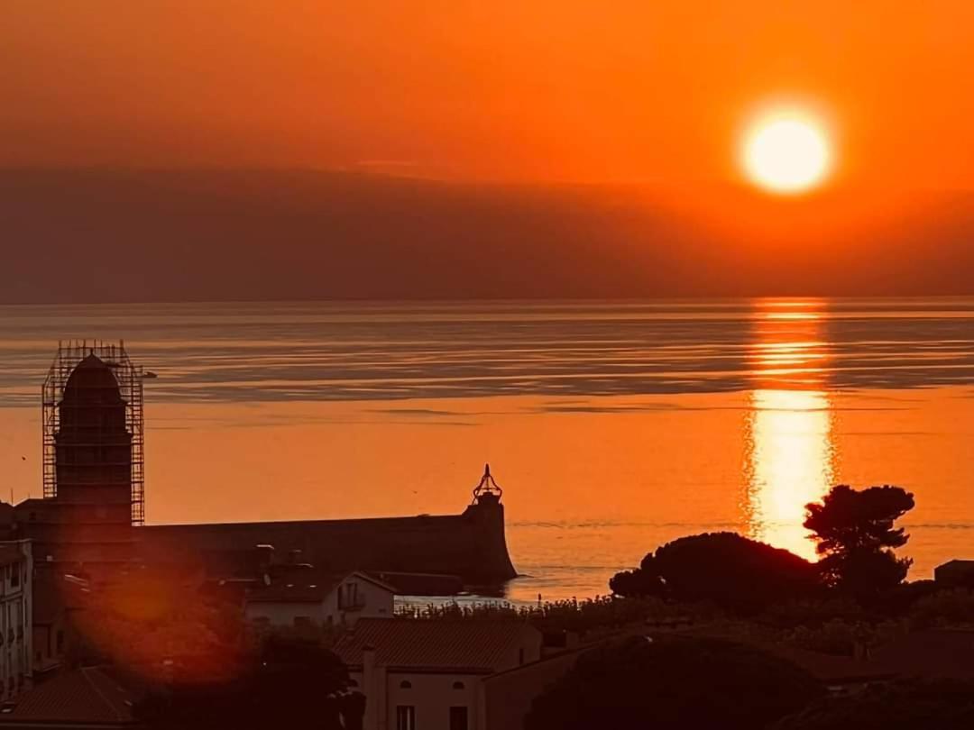 Maison Sur La Roche, Vue Mer Exceptionnelle, Parking Prive, Quartier Historique, Calme Villa Collioure Esterno foto